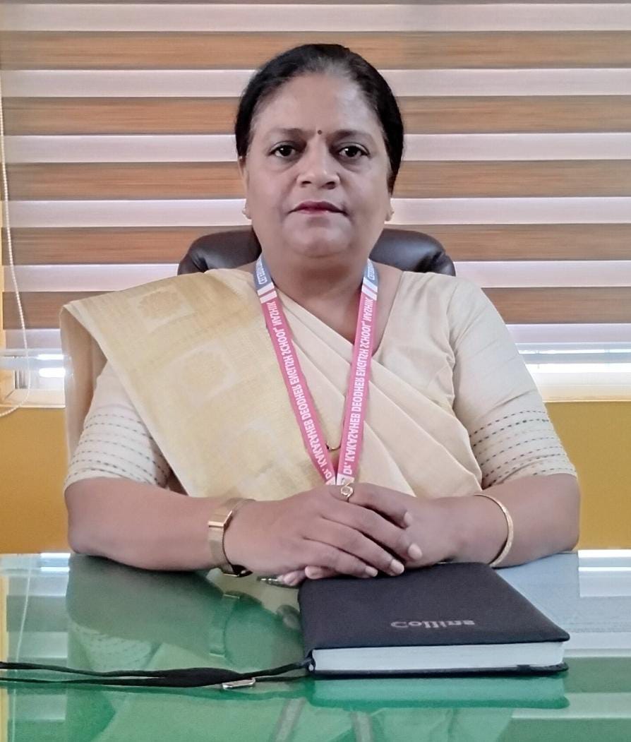Headmistress Smt. Bharati J. Patil